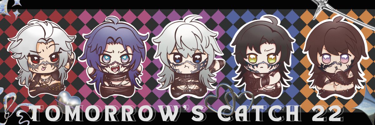 butterkaeya's tweet photo. Tomorrow’s Catch Chibi Stickers
#tomorrowscatch22 #loveanddeepspacefanart #fanart #Calebloveanddeepspace #sylusloveanddeepspace #rafayelloveanddeepspace #Xavierloveanddeepspace #Zayneloveanddeepspace #LoveandDeepspace https://t.co/ap8jbxHi7X