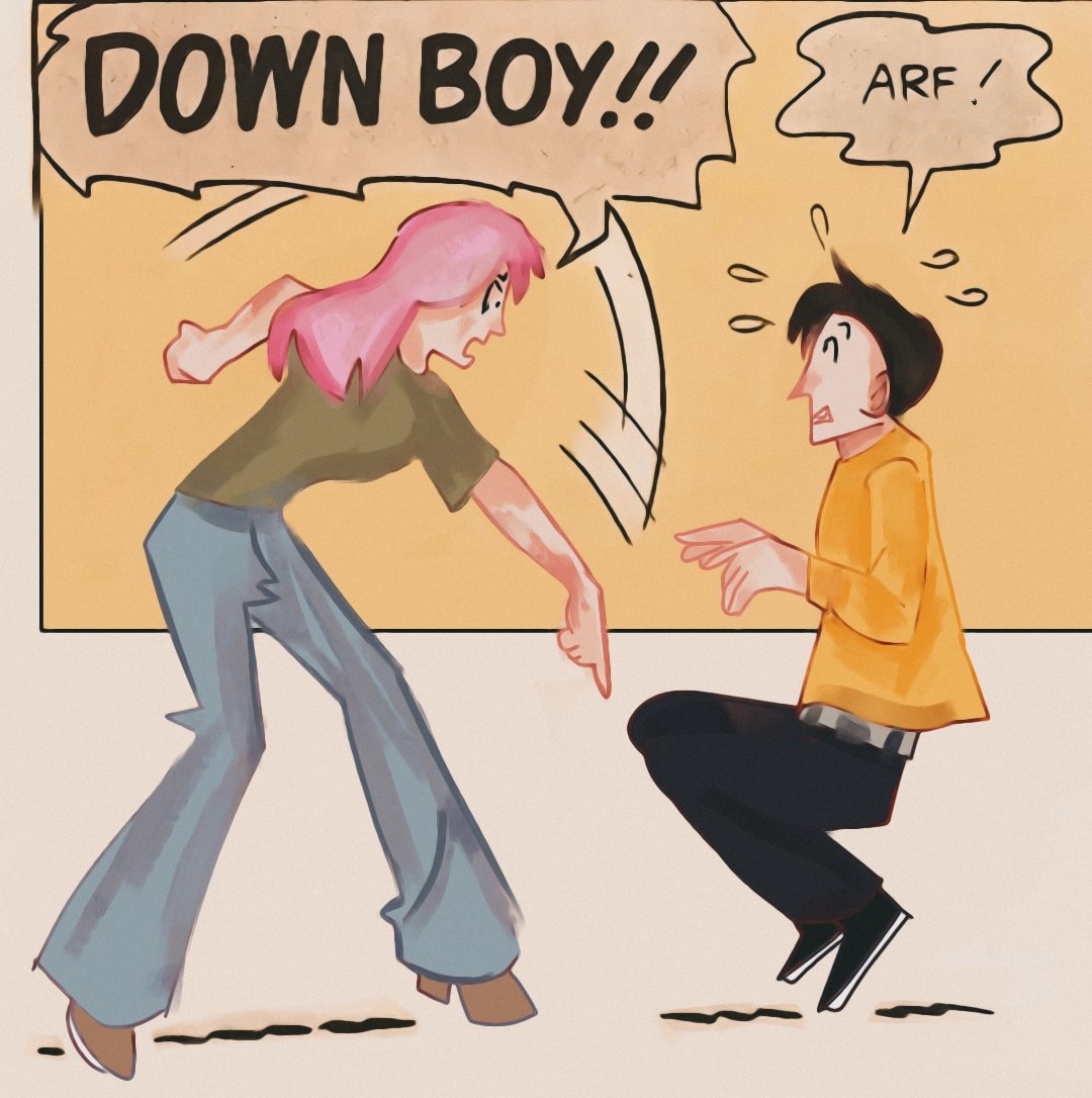 CociGame's tweet photo. LMFAO 
#neilcicierega #mingdoyle #art #draw #comic #dog https://t.co/iahBn8l0Ot
