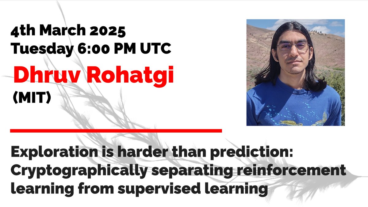 RLtheory's tweet image. Hope to see many of you for our seminar today ! :)