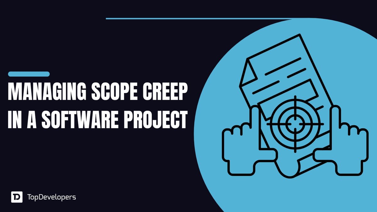 TopDevelopersCo's tweet photo. Scope creep can derail your software project. Learn how to keep it in check and stay on track!

Find full guide at: https://t.co/9RwxC0WEDi

#scopecreepinsoftwareproject #scopecreep #softwaredevelopment #projectmanagement #softwareproject https://t.co/0iMKtUS1qd