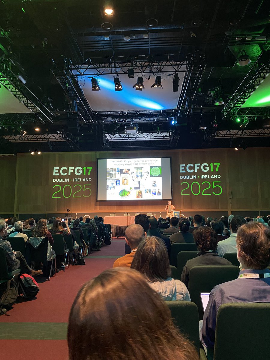 Good morning! Plenary talk by Chris Hittinger at #ECFG17 on the genomic making of yeast metabolic and ecological diversity takes place right now.