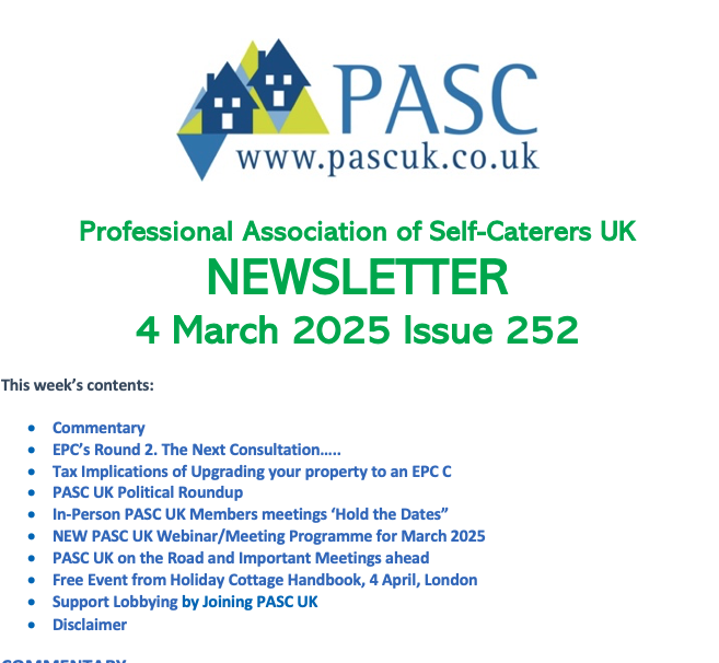 PASC UK Ltd. (@pascuk) on Twitter photo The @pascuk 4 March Newsletter is on its way👍 If you expected to get it & didn't, email chair@pascuk.co.uk quote 'Failure' 👎4 free newsletter email chair@pascuk.co.uk quoting'Newsletter' 🙏@TourismsVoice <a href="/SWTourAlliance/">SW Tourism Alliance</a> <a href="/ukhcymru/">UKHospitality Cymru</a>
<a href="/WTA_Tweets/">Wales Tourism Alliance</a> <a href="/UKHospKate/">Kate Nicholls OBE</a> <a href="/UKHofficial/">UKHospitality</a>
<a href="/ASSCnews/">ASSC News</a> The @pascuk 4 March Newsletter is on its way👍 If you expected to get it & didn't, email chair@pascuk.co.uk quote 'Failure' 👎4 free newsletter email chair@pascuk.co.uk quoting'Newsletter' 🙏@TourismsVoice <a href="/SWTourAlliance/">SW Tourism Alliance</a> <a href="/ukhcymru/">UKHospitality Cymru</a>
<a href="/WTA_Tweets/">Wales Tourism Alliance</a> <a href="/UKHospKate/">Kate Nicholls OBE</a> <a href="/UKHofficial/">UKHospitality</a>
<a href="/ASSCnews/">ASSC News</a>