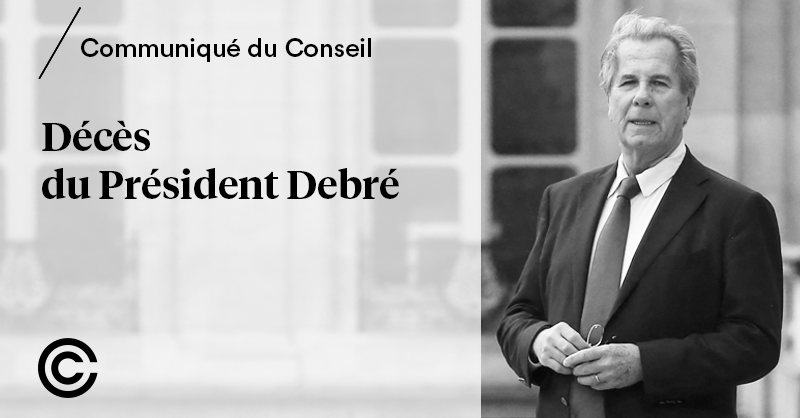 Conseil constit tweet media