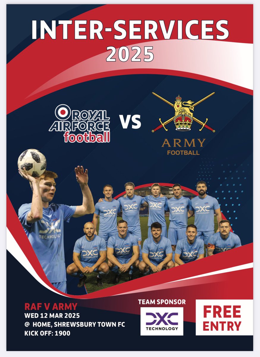 RAF Senior Representative Team (Men) tweet media