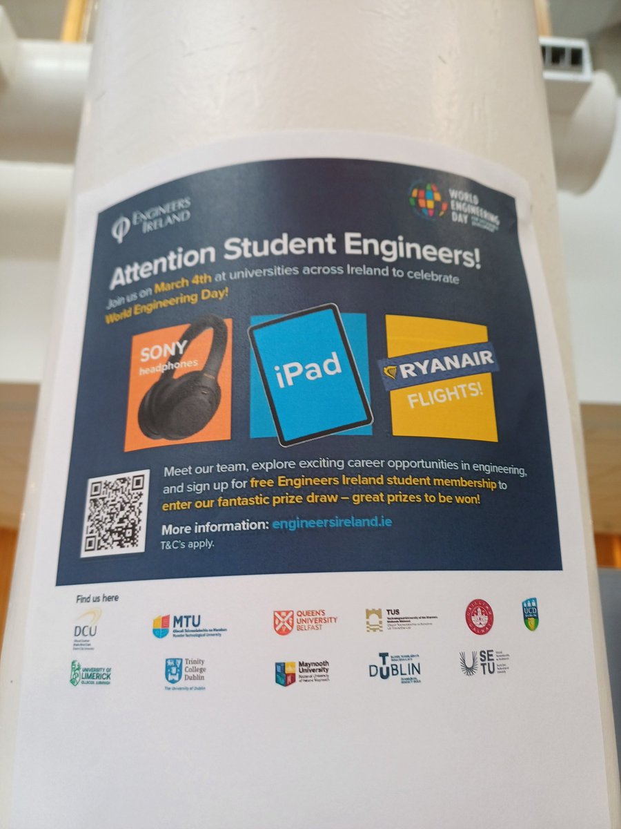 South-East Engineering Festival SETU & Calmast (@engfestse) on Twitter photo Happy <a href="/engineering_day/">World Engineering Day for Sustainable Development</a> ! Today we celebrate #innovation #invention #engineering #construction #balance & #sustainability Welcome <a href="/EngineerIreland/">Engineers Ireland</a> to <a href="/SETUIreland/">South East Technological University</a> <a href="/SETU_President/">SETU President</a> <a href="/EngTheSouthEast/">Engineering The South East</a> Happy <a href="/engineering_day/">World Engineering Day for Sustainable Development</a> ! Today we celebrate #innovation #invention #engineering #construction #balance & #sustainability Welcome <a href="/EngineerIreland/">Engineers Ireland</a> to <a href="/SETUIreland/">South East Technological University</a> <a href="/SETU_President/">SETU President</a> <a href="/EngTheSouthEast/">Engineering The South East</a>
