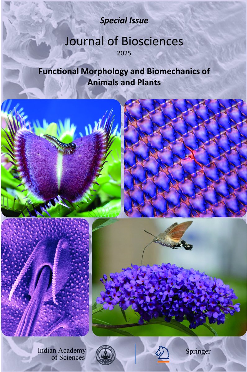 IASc, Bengaluru (@iascbng) on Twitter photo Special issue of  Journal of Biosciences:  Interdisciplinary fields between #biologicalscience & #engineeringtechnology  revealing relationships between structure and functional principles of biomechanical systems in #animals & #plants with unprecedented detail.
<a href="/BiosciencesOf/">Journal of Biosciences</a> Special issue of  Journal of Biosciences:  Interdisciplinary fields between #biologicalscience & #engineeringtechnology  revealing relationships between structure and functional principles of biomechanical systems in #animals & #plants with unprecedented detail.
<a href="/BiosciencesOf/">Journal of Biosciences</a>
