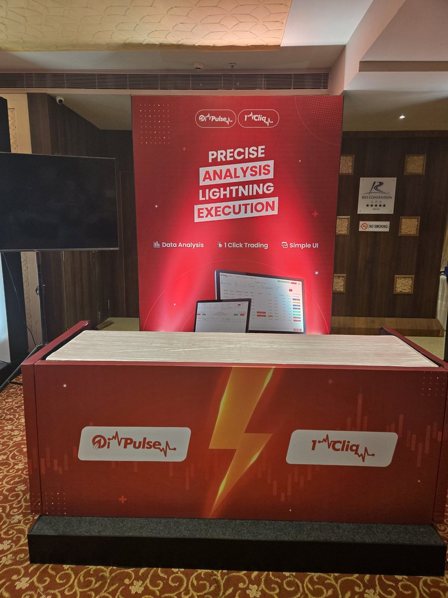 <a href="/OiPulse/">OI Pulse</a> has a Surprise for all F2F Conclave 2025 Participants &amp; Happy to be associated with <a href="/mystockedge/">StockEdge</a> &amp; <a href="/elearnmarkets/">elearnmarkets</a> Team. Looking forward to 3 days of Learning,  Fun &amp; Networking.

<a href="/Justsiva123/">Options Scalper🇮🇳</a>