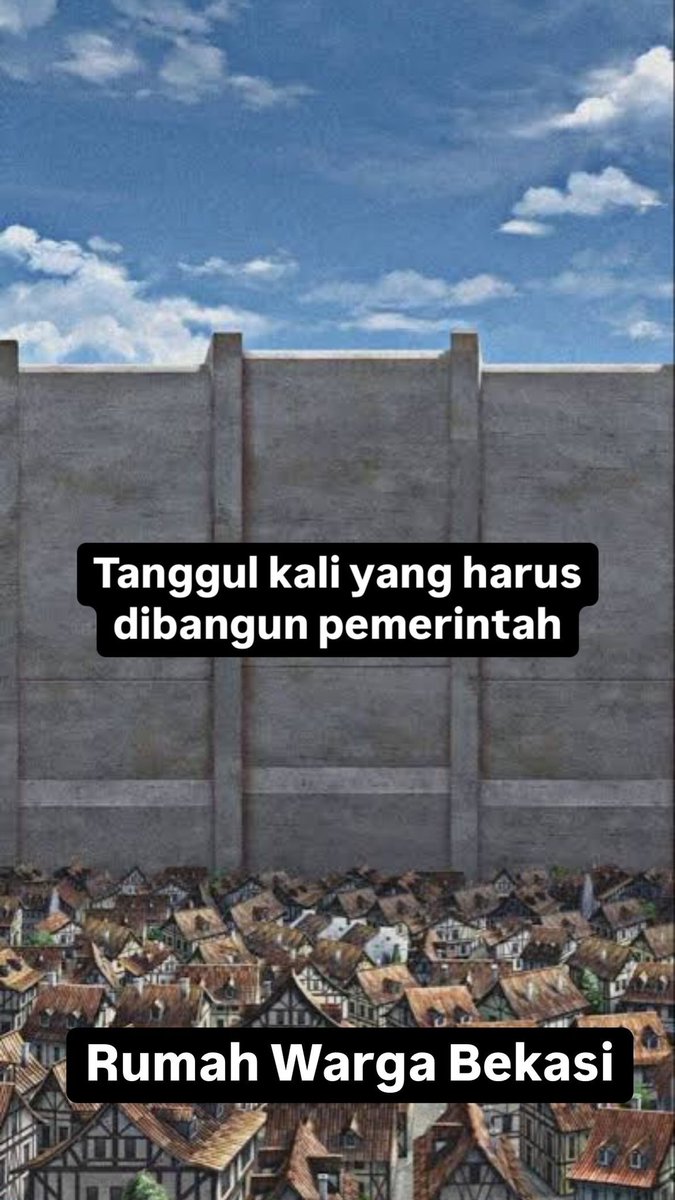 SarjanaEksu's tweet photo. Paling bener untuk mengatasi banjir di Bekasi https://t.co/tZM9DZyK5y
