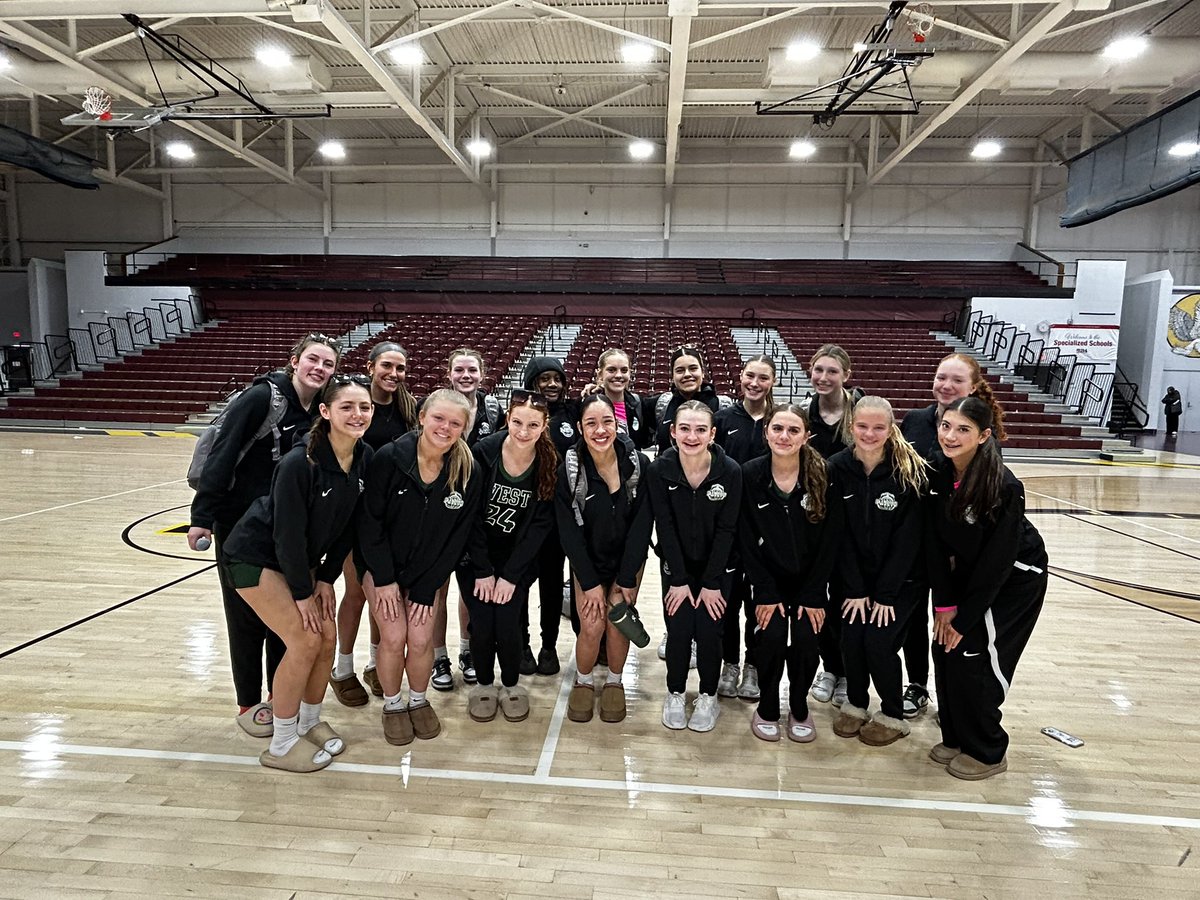 Not the ending we wanted but grateful for the journey!! What an amazing season!!

Thank you to our seniors - Ellie, Hannah, Hannah, Julia, Lauren, Makenna and Su!! They say you should always leave something better than you found it! And you did just that! Go West 💚🏀🖤