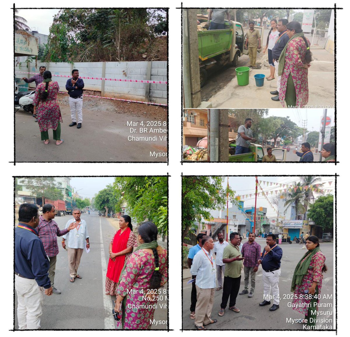 mysurucitycorp's tweet image. ಇಂದು ಮೈಸೂರು ಮಹಾನಗರ ಪಾಲಿಕೆಯ ವಲಯ ಕಛೇರಿ-09ರ ವ್ಯಾಪ್ತಿಯಲ್ಲಿ ಬರುವ ವಾರ್ಡ್ ನಂ.39ರ ಮನೆ ಮನೆ ತ್ಯಾಜ್ಯ ಸಂಗ್ರಹಣೆಯನ್ನು ಪರಿಶೀಲಿಸಿ ಮೂಲದಲ್ಲಿಯೇ ತ್ಯಾಜ್ಯ ವಿಂಗಡಣೆ ಬಗ್ಗೆ ಅರಿವು ಮೂಡಿಸಿದರು. ಈ ಸಂದರ್ಭದಲ್ಲಿ ವಲಯ ಆಯುಕ್ತರಾದ ಶ್ರೀ ಶಿವಕುಮಾರ್ ಹಾಗೂ ಆರೋಗ್ಯ ನಿರೀಕ್ಷಕರು ಹಾಜರಿದ್ದರು. #mohua #SHS2024 #sbmurbangov