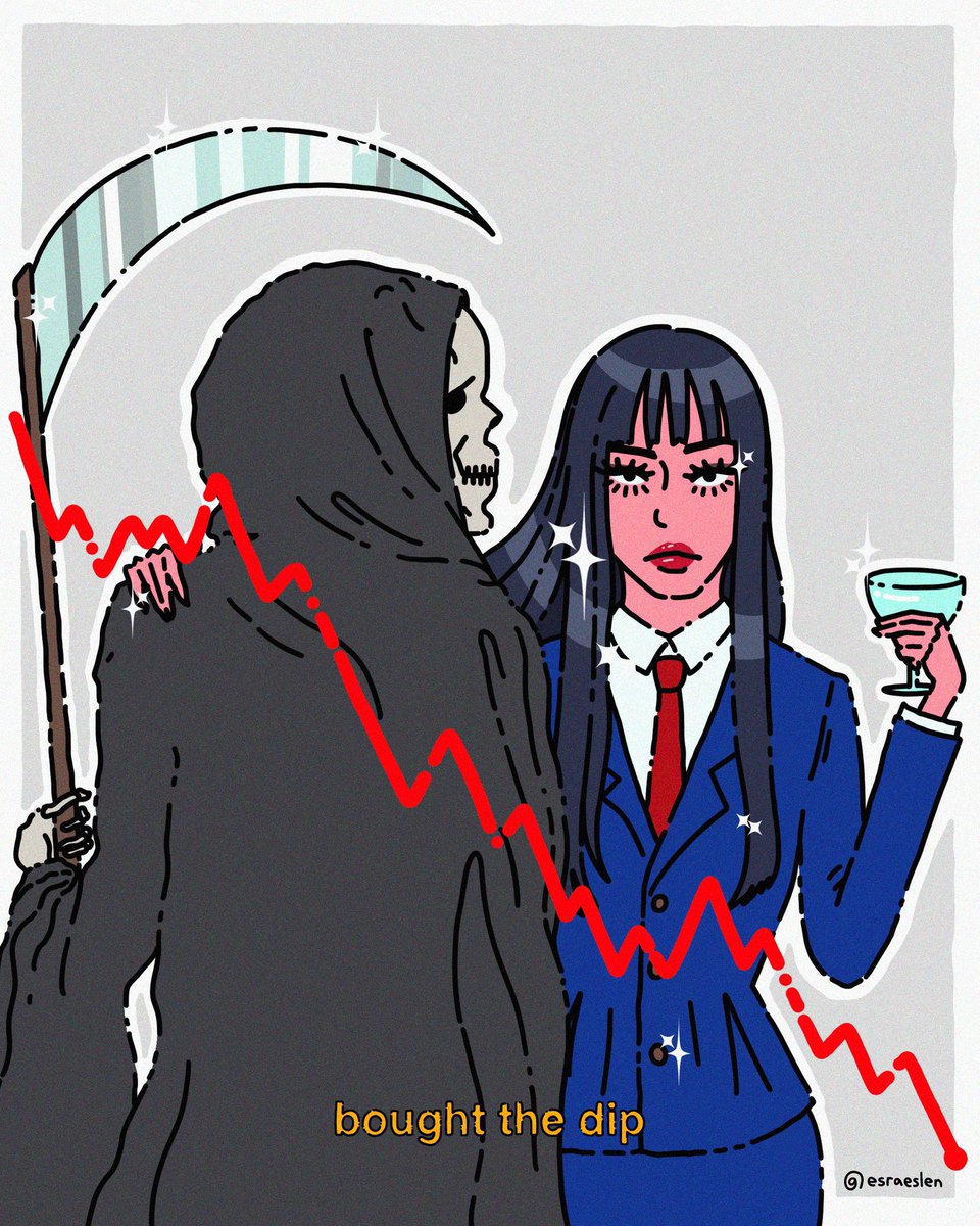 i keep buying the dip now i just have my house to sell

GM 😶‍🌫️