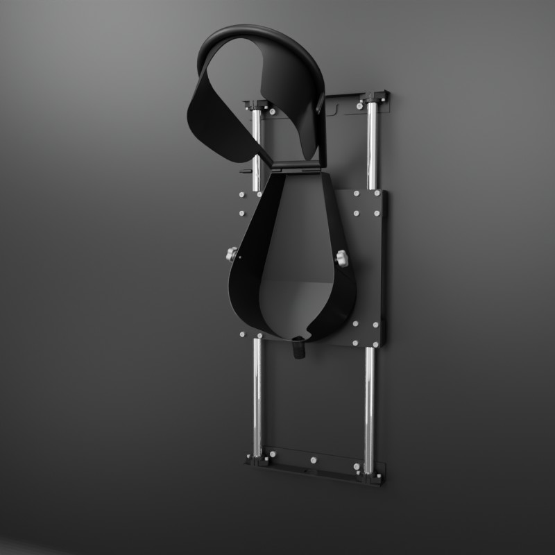 适用于厕奴的固定工具，可以把头嵌入到尿斗中，高度可调整，掀合式结构。可以根据需求定制，开动您的脑筋，我来帮你实现。