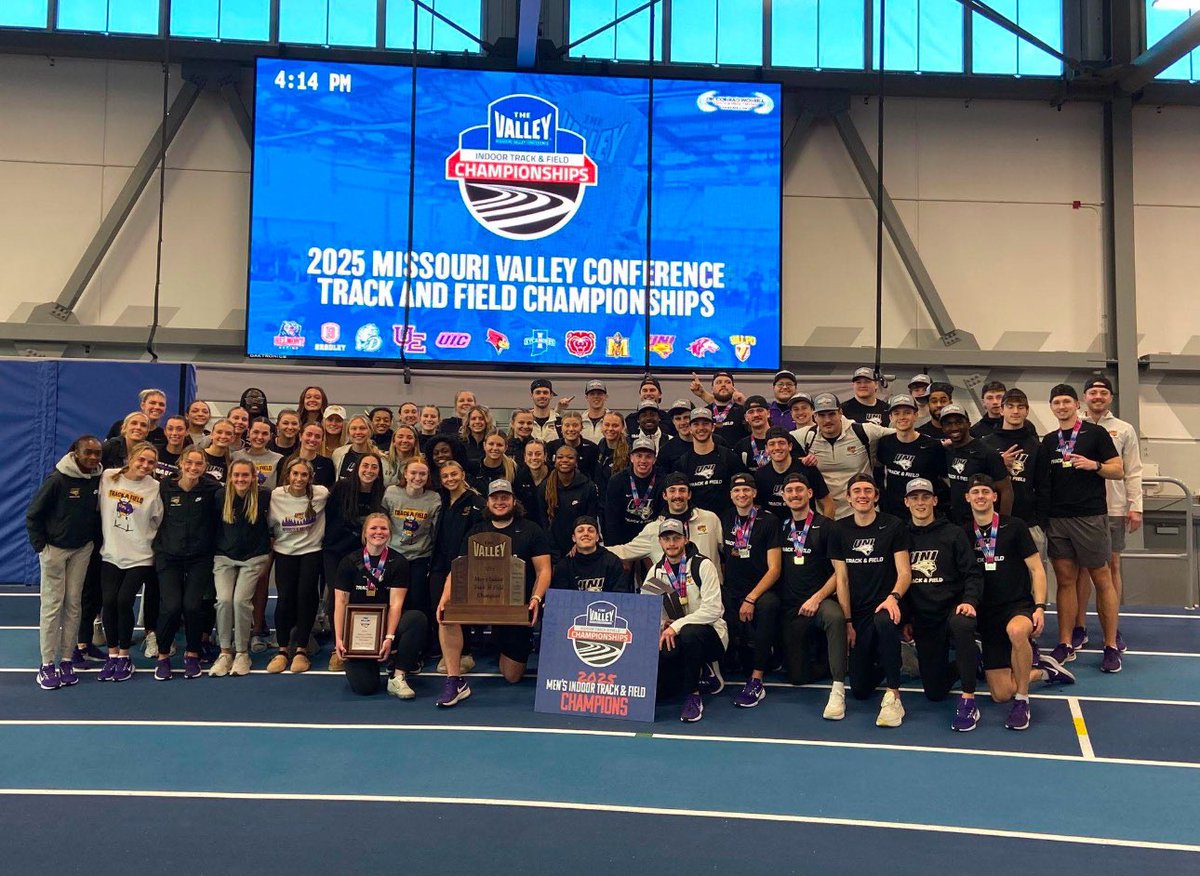 Unreal 2 days at the MVC Championships! Men bring home the 🏆 &amp; women finish 3rd! Blessed to work with incredible student athletes that invest one another &amp; a group of coaches &amp; support staff that work tirelessly to impact this team in a positive way!  #DigDeep