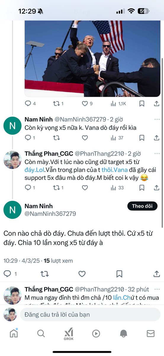 Ở đời sợ nhất mấy thằng ngu mà còn tỏ ra nguy hiểm.

Market điều chỉnh, mua con lol nào chả lỗ.
Tính từ đầu mua tới thời điểm hiện h m lời hay lỗ mới là quan trọng.

Bài toán quản lý vốn, research chọn đúng nền văn mình mùa lol nào chả thế.Có phải