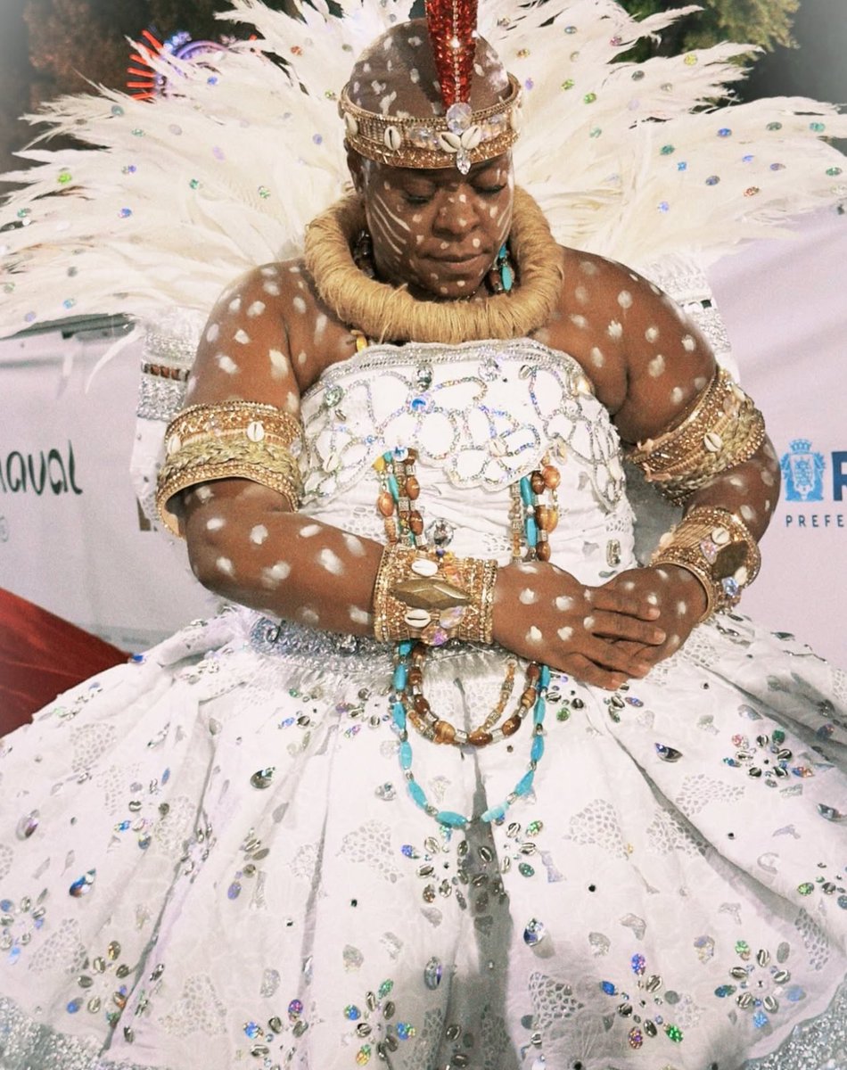 vozdosamba_'s tweet image. Cacau Protásio no desfile do Salgueiro.