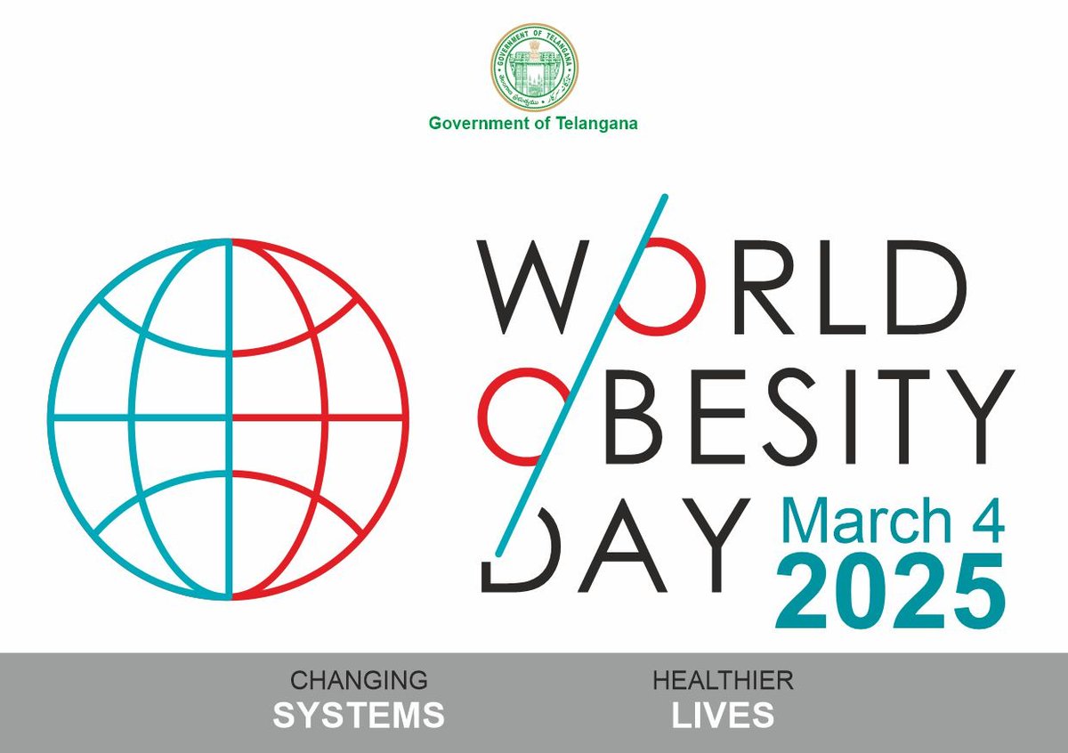 CHFW & NHM Telangana (@chfw_nhmtg) on Twitter photo From the fields of Telangana to the streets of our cities, healthier lives start with better choices. Nutritious food, active living, and awareness can shape a stronger, healthier Telangana.
<a href="/MoHFW_INDIA/">Ministry of Health</a>
<a href="/MoHFW_Telangana/">Minister for Health Department, Telangana</a>
<a href="/TelanganaCMO/">Telangana CMO</a> From the fields of Telangana to the streets of our cities, healthier lives start with better choices. Nutritious food, active living, and awareness can shape a stronger, healthier Telangana.
<a href="/MoHFW_INDIA/">Ministry of Health</a>
<a href="/MoHFW_Telangana/">Minister for Health Department, Telangana</a>
<a href="/TelanganaCMO/">Telangana CMO</a>
