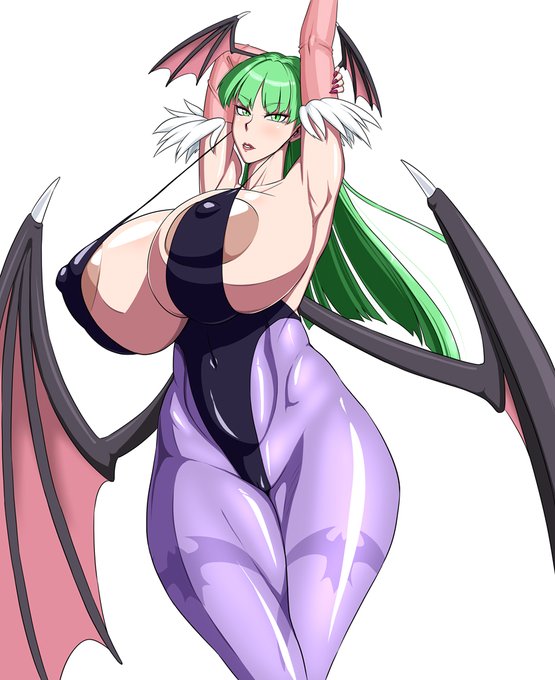 サークルカットに使ったモリガン 