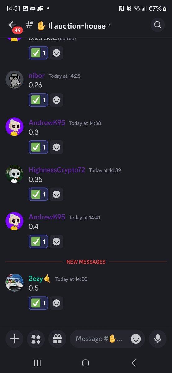 Fast start in the auction house!!!