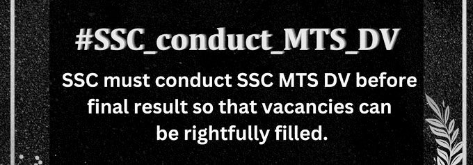 TRUTH_HOLDER011's tweet photo. #SSC_conduct_MTS_DV https://t.co/bT9AU5ZY47