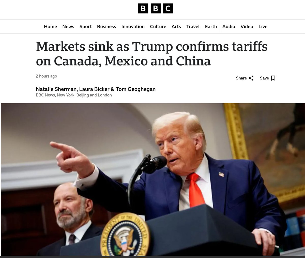 Nel giro di poche ore, trump mette in atto due minacce potenzialmente esplosive senza curarsi delle conseguenze. È chiaramente senza controllo. Allontanarsi da lui il più possibile non è scelta politica, ma misura sanitaria.