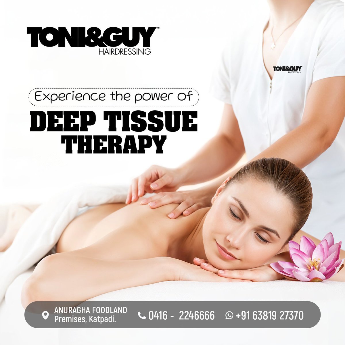 toniandguy_vlr's tweet image. Experience the Power of Deep Tissue Therapy! 

Call us: 0416-2246666

#DeepTissueTherapy #PainRelief #MassageTherapy #Wellness #HealingHands #MuscleRecovery #INDvsAUS #VidaaMuyarchi #IdlyKadai #ViratKohli𓃵 #TravisHead #Vellore #ChampionsTrophy #ChampionsTrophy2025 #RCB