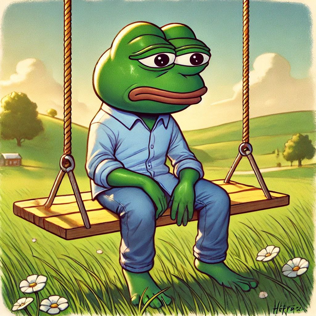 Mega_Frogs's tweet photo. Markets move in cycles—sometimes rough waters, sometimes smooth sailing. Mega Frog knows patience is key. When the time is right, the pond will be full of opportunity. Stay ready. https://t.co/bg3ECREtmt