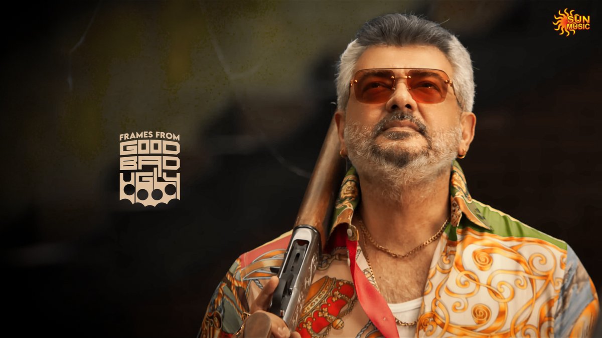 SunMusic's tweet photo. Welcome to world of GBU maamey🔥

#SunMusic #HitSongs #Kollywood #Tamil #Songs #Music #NonStopHits #AjithKumar #Ajith #GoodBadUgly https://t.co/UfPpzRKfCA