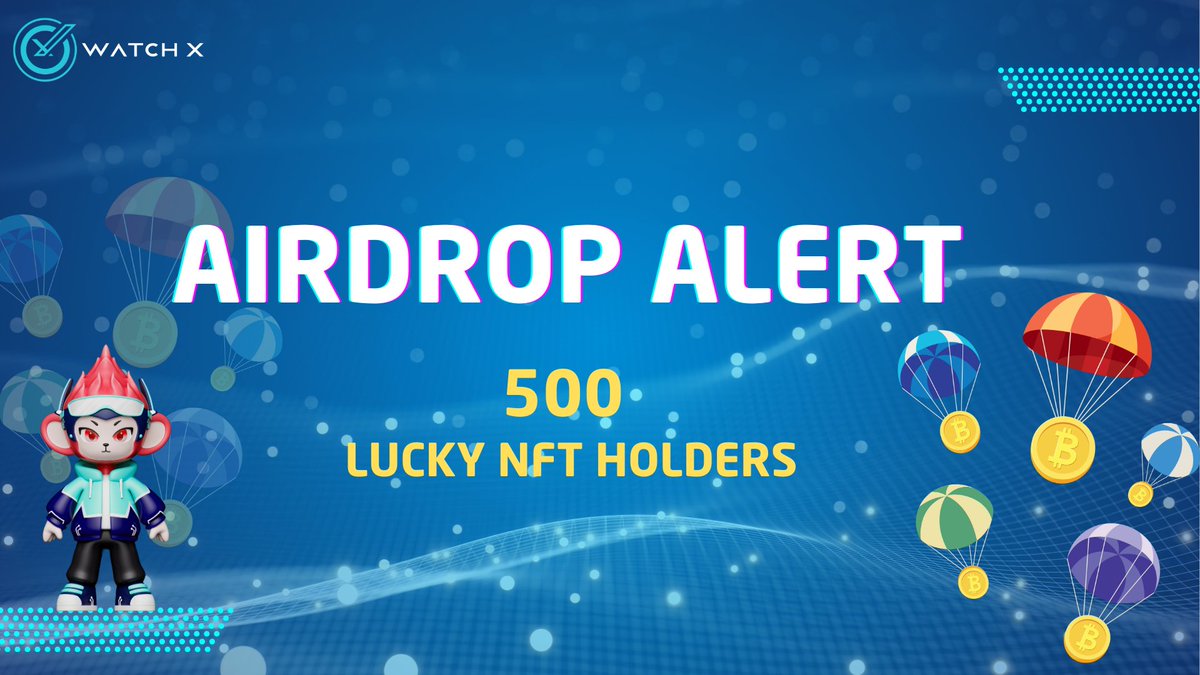 watchxnetwork's tweet photo. 🚨 Airdrop Alert! 🚨 

We’re dropping $X to 500 lucky WatchX Future NFT holders! 🎉 
Are YOU a proud holder of WatchX Future NFT? 
 This is your moment!

🌟 How to join?
1️⃣ Own WatchX Future NFT (If you don't have NFT, please go get) 
👉 https://t.co/Ngzr1Mmqyh
2️⃣ Fill out this form: 
👉 https://t.co/U2ua92HE8w

📝 Important: Make sure to submit both your WatchX Future NFT wallet address AND your Solana wallet address!

Who’s ready to claim their spot in this epic drop? 🚀✨

#WatchX #Airdrop #Giveaway