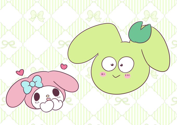 うさぎさんみたいでかわいい🐰🐸 