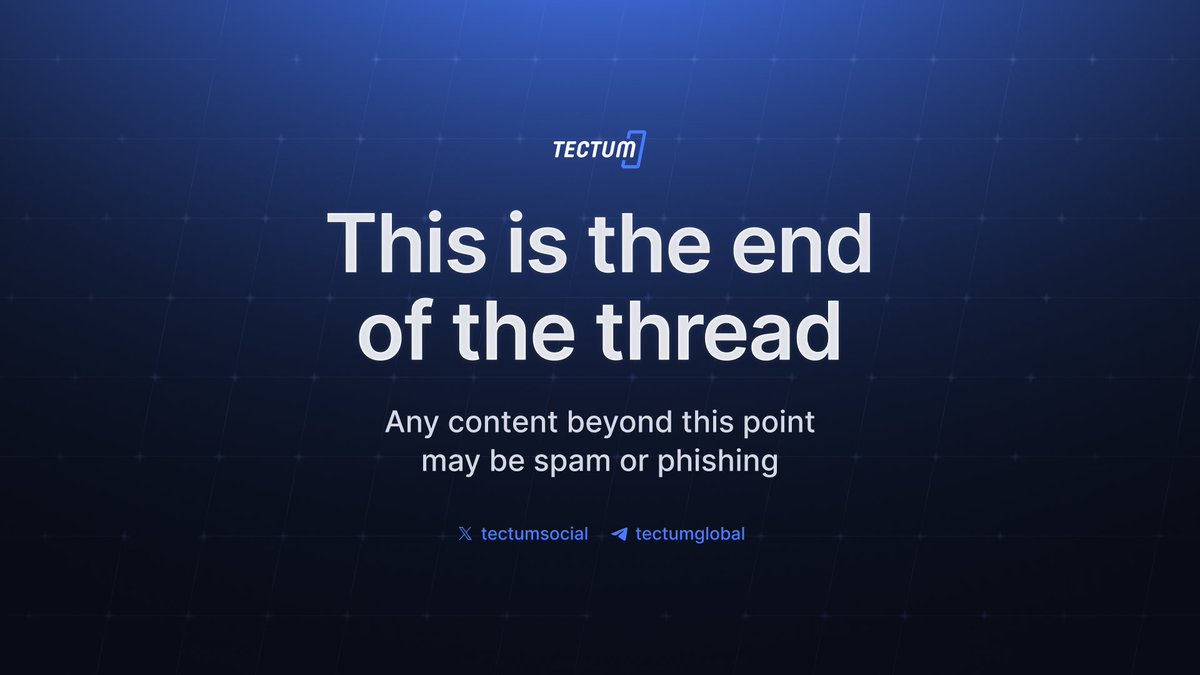 Tectum tweet media