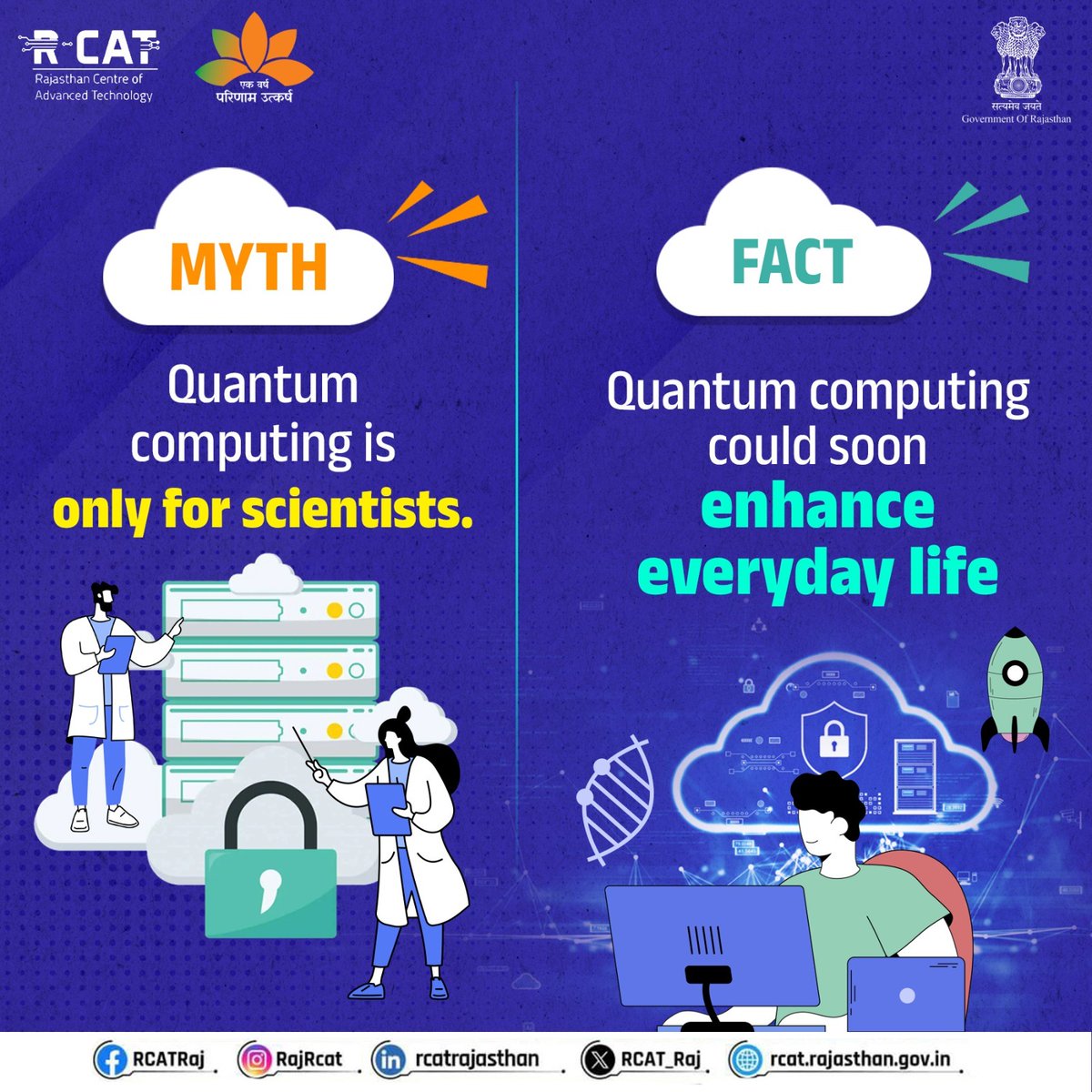 rajrcat's tweet photo. Quantum computing is set to revolutionize industries and could soon enhance everyday life-from health breakthroughs to AI advancements. It's not just for labs anymore!

Are you ready for the quantum future?

#RCAT #TechTrivia #Innovation #Quantum_computing https://t.co/IeAyKPALSA