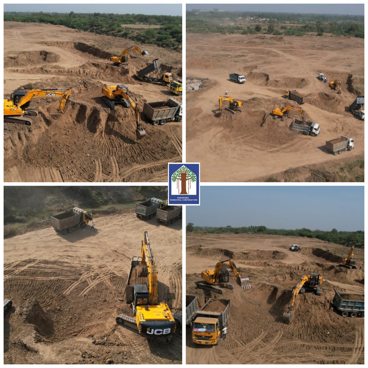 A buffer lake, spanning 50,000 square meters, is being made near Dena village. The lake will have a total water storage capacity of 25 Crores liters. It will serve as a flood mitigation measure by absorbing excess water and provide an alternative source of potable water.