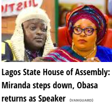 So you mean impeachment process can be reversed?

Hmm, Tinubu everywhere!!