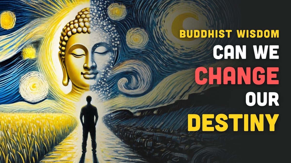 TheLotus_Bud's tweet photo. Your Destiny is NOT Fixed – Change Your Life with This Wisdom.
Video: https://t.co/zbmGG6oBoK
#Buddhism #Karma #Mindfulness #FateVsFreeWill #SpiritualGrowth #SelfImprovement #BuddhaWisdom #LifeLessons https://t.co/xgqHI2fMkb
