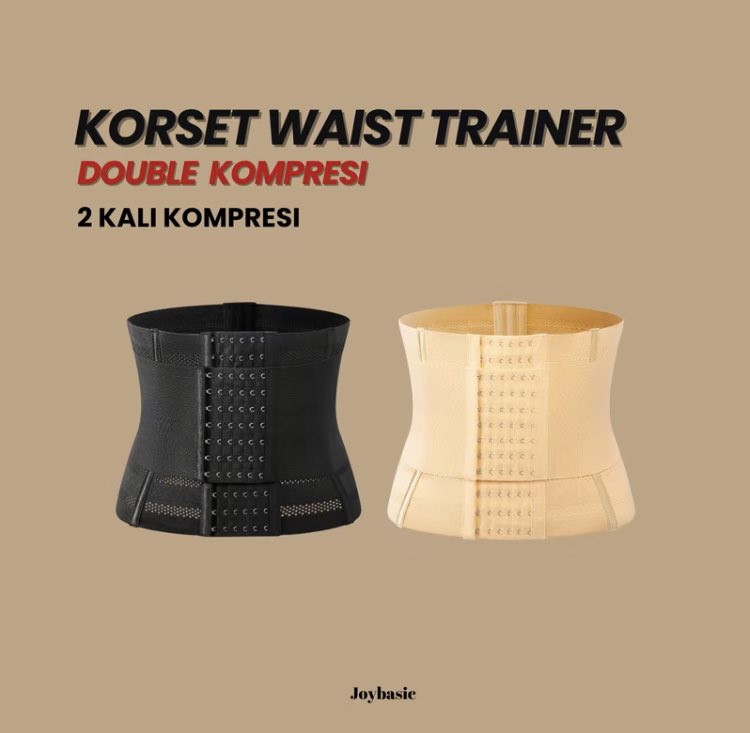 #wts korset waist trainer joybasic ukuran XL/XXL warna hitam, label dan tag masih lengkap

dijual karna sizenya kegedean di aku