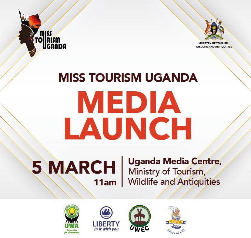 MISS TOURISM UGANDA-PA (@misstourismuga) on Twitter photo MISS TOURISM UGANDA 2025 Launches Tomorrow!
Be a part of us this Season.
There’s so much more exciting things coming up.
<a href="/MTWAUganda/">Ministry of Tourism-Uganda</a> <a href="/TourismBoardUg/">Uganda Tourism Board</a> <a href="/UWEC_EntebbeZoo/">UWEC</a> <a href="/ugwildlife/">Uganda Wildlife Authority</a> <a href="/liberty_uganda/">Liberty Uganda</a> <a href="/SupaloafUGoffcl/">Supa Loaf Uganda Official</a> <a href="/MariaMutagamba/">Marianne</a> <a href="/IvanLugya/">IVAN LUGYA</a> MISS TOURISM UGANDA 2025 Launches Tomorrow!
Be a part of us this Season.
There’s so much more exciting things coming up.
<a href="/MTWAUganda/">Ministry of Tourism-Uganda</a> <a href="/TourismBoardUg/">Uganda Tourism Board</a> <a href="/UWEC_EntebbeZoo/">UWEC</a> <a href="/ugwildlife/">Uganda Wildlife Authority</a> <a href="/liberty_uganda/">Liberty Uganda</a> <a href="/SupaloafUGoffcl/">Supa Loaf Uganda Official</a> <a href="/MariaMutagamba/">Marianne</a> <a href="/IvanLugya/">IVAN LUGYA</a>