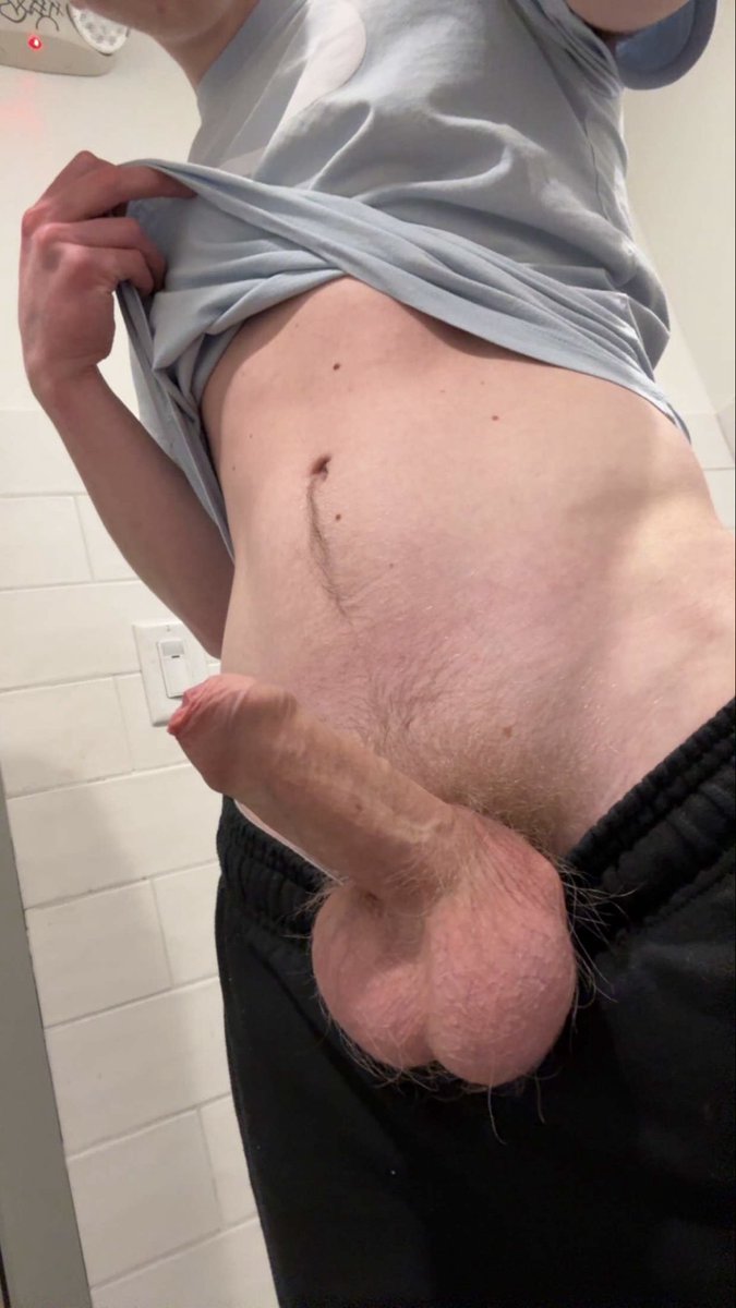 i left the door open so you could catch a peek of these balls #gayteen #bwc #uncut