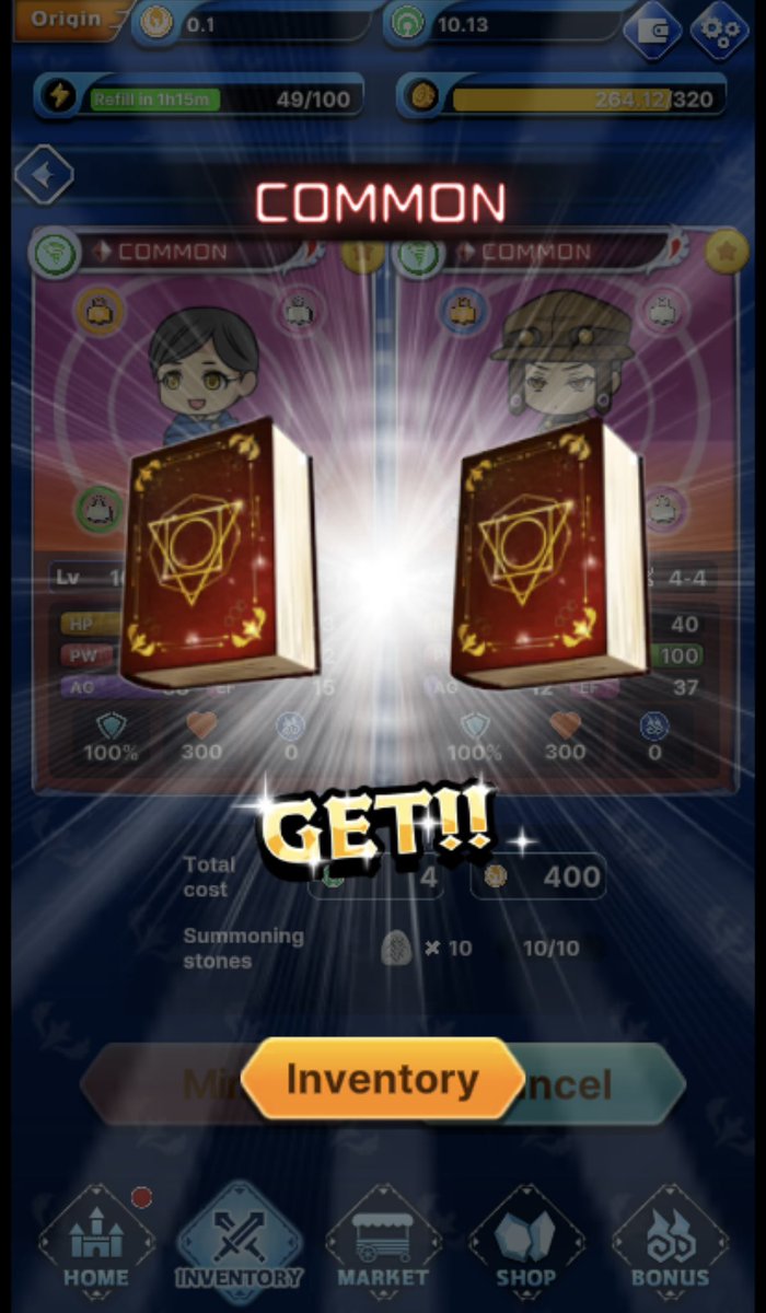 toriniwasan's tweet image. originの方やけどようやく初めてふたご引けたわ(ﾟ∀ﾟ)
都市伝説やと思ってたw
これは嬉しい気持ちなるやつ
 #チェンコロ #bccp