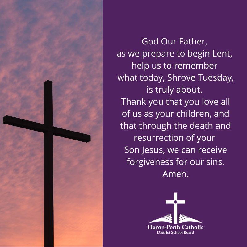 Children at Sacred Heart will be thinking of their Lenten promises this Shrove Tuesday. 🙏