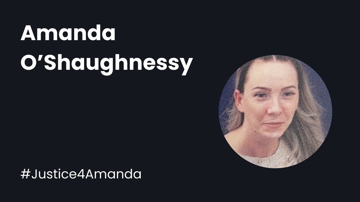 10 years behind bars for defending herself against an abusive partner. Today, Amanda O’Shaughnessy fights for justice at the Court of Appeal. 

#Justice4Amanda

justiceforwomen.org.uk/amanda-oshaugh…