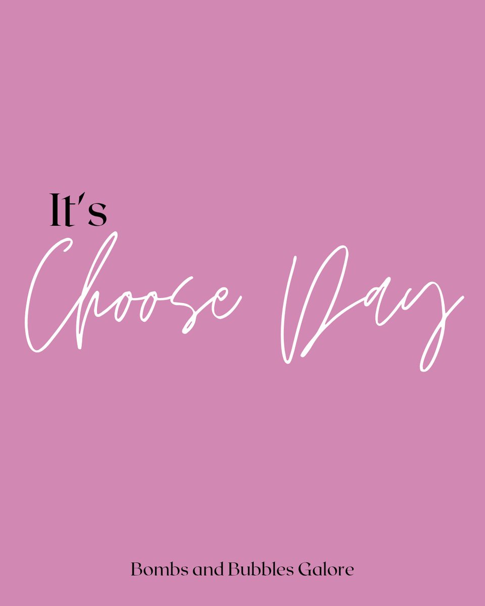 Happy Tuesday folks! Choose Day is here and it's time for you to choose happiness, kindness, forgiveness - or whatever you need! 

I'm choosing to focus on the good things and those that matter the most! 

Make it count! And keep smiling! 

#EarlyBiz #CraftBizParty #FirstTMaster
