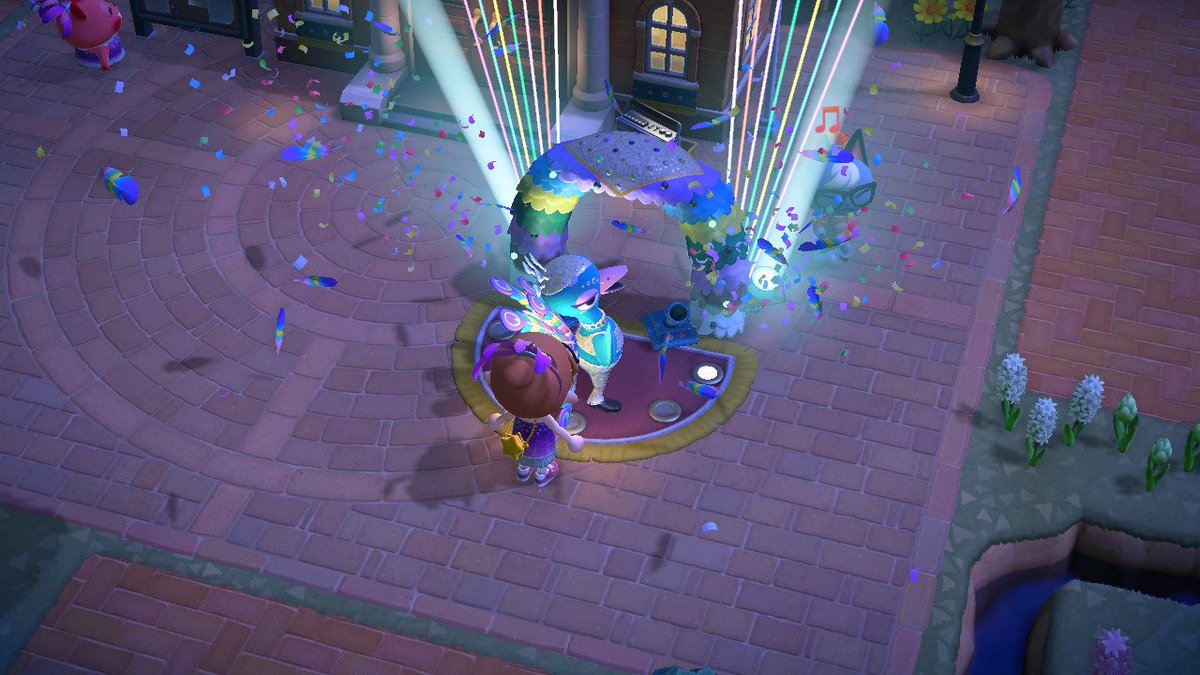 スーパー レインボーー！🌈

#あつ森
#あつ森写真部 
#あつ森好きな人と繋がりたい 
#カーニバル