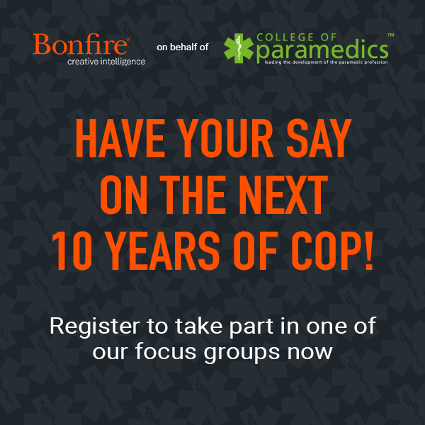 College of Paramedics (@paramedicsuk) on Twitter photo 🤝 We’re working with Bonfire Creative Intelligence to develop a 10-year strategic plan, and we need YOUR insight!
🔹 Join a focus group and have your say on the future of the College.
📅 4th & 5th March at 5:00 PM
🔗 Sign up: bonfireci.com/liaison-focus-…
🔑 Password: Bonfire 🤝 We’re working with Bonfire Creative Intelligence to develop a 10-year strategic plan, and we need YOUR insight!
🔹 Join a focus group and have your say on the future of the College.
📅 4th & 5th March at 5:00 PM
🔗 Sign up: bonfireci.com/liaison-focus-…
🔑 Password: Bonfire
