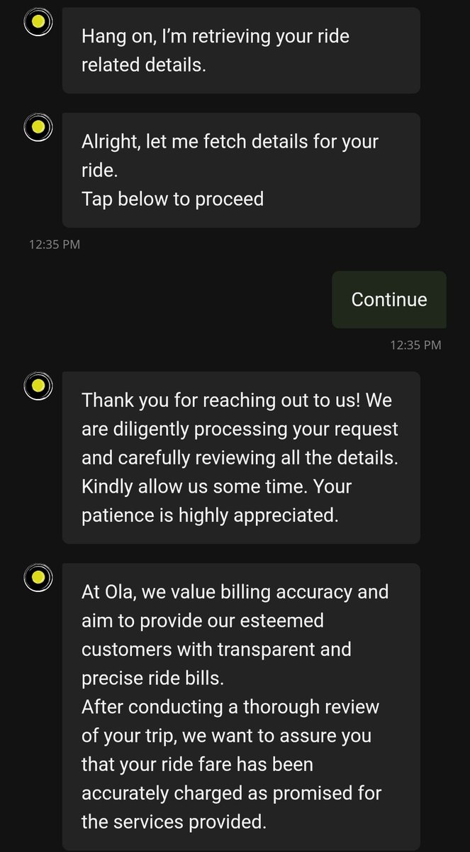 sree7star's tweet photo. @ola_supports @Olacabs Once again my final bill was higher than the estimated price. And when I have raised the same to the support there wasn't any clarification. https://t.co/ZfavFVW9Iy