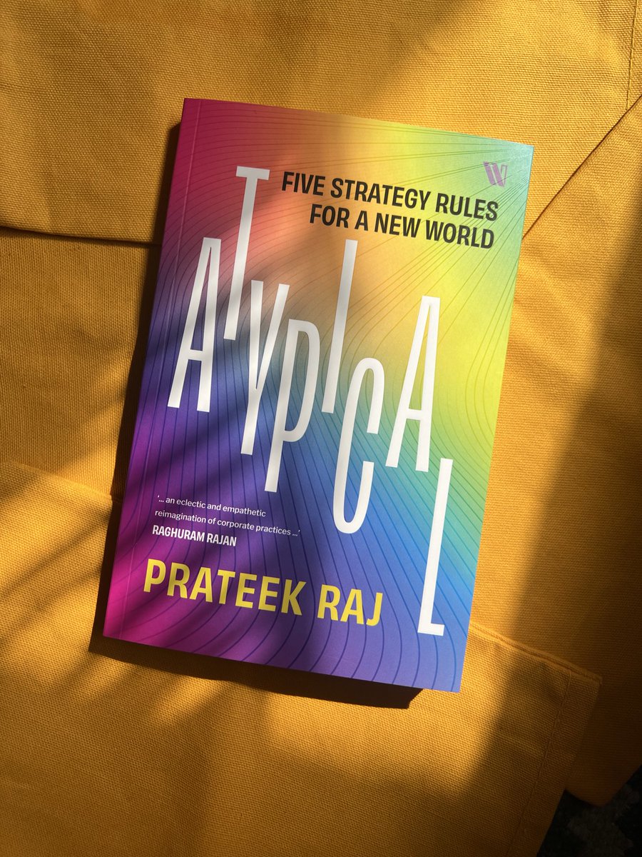 Drawing on case studies and historical economic data, Prateek Raj’s Atypical argues against the prevalent crony capitalism and how we can rethink our existing corporate strategies. 

Available at all major bookstores and online. 

<a href="/InclMarketsLab/">Inclusive Markets Lab</a>