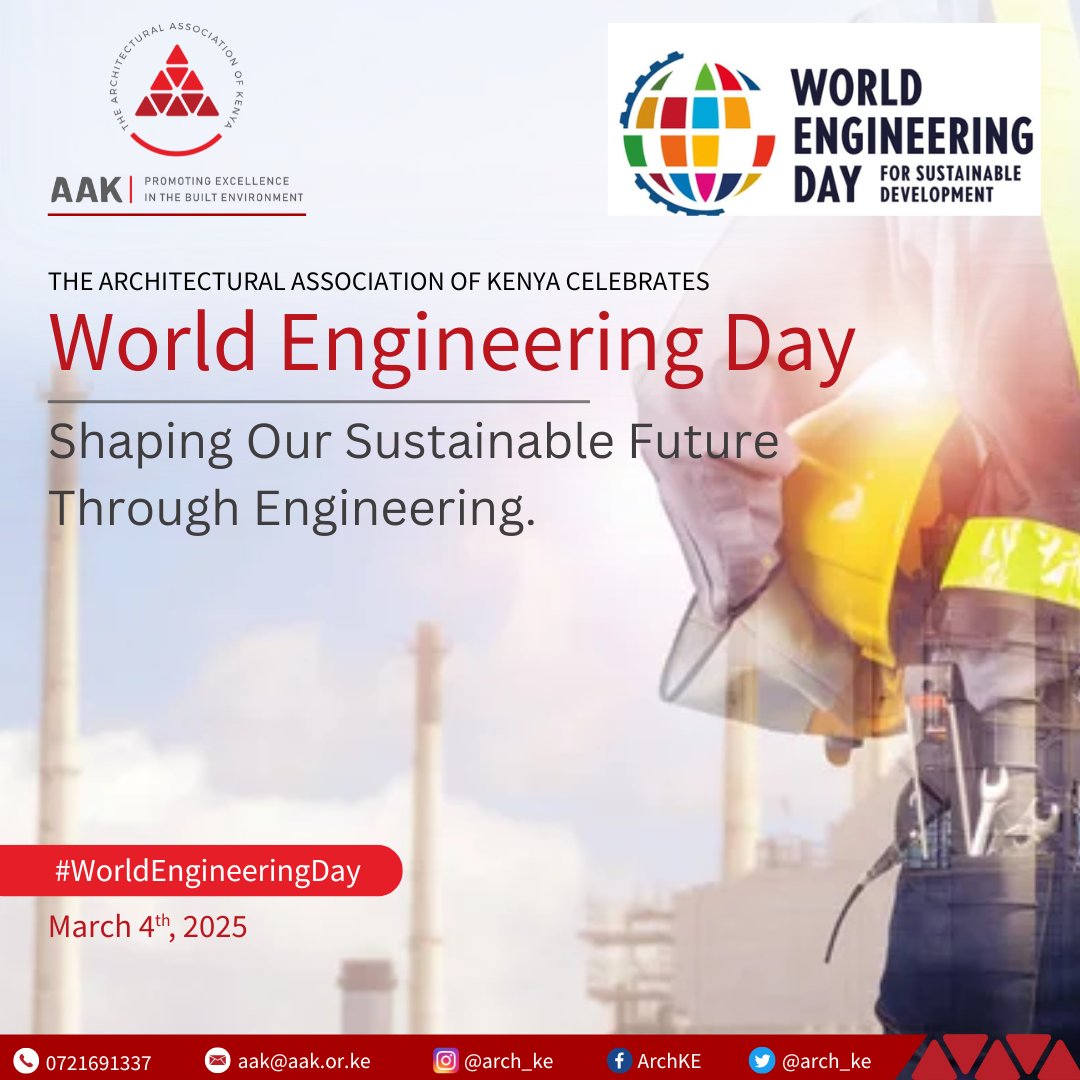 Happy #WorldEngineeringDay! We celebrate the achievements of engineers and engineering in our modern world and the innovations shaping our  world for generations to come.