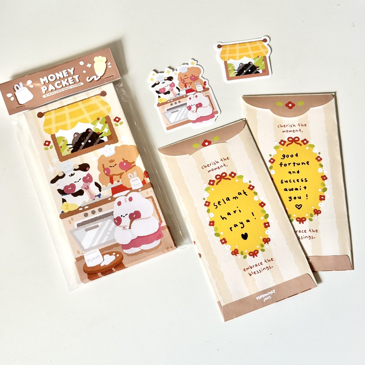 thebouncyjelly's tweet image. They’re finally here! ✨ Sampul Raya by ThebouncyJelly 🤎

Perfect for any occasion, these beautifully designed money packets come with a special space for you to write a heartfelt message. Add a personal touch to your gift and make it extra special!

#SampulRaya