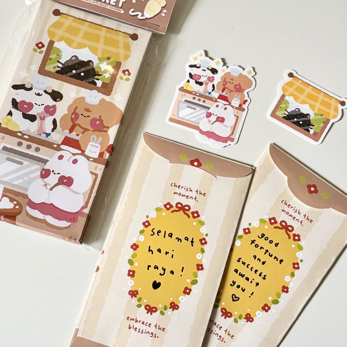 thebouncyjelly's tweet image. They’re finally here! ✨ Sampul Raya by ThebouncyJelly 🤎

Perfect for any occasion, these beautifully designed money packets come with a special space for you to write a heartfelt message. Add a personal touch to your gift and make it extra special!

#SampulRaya