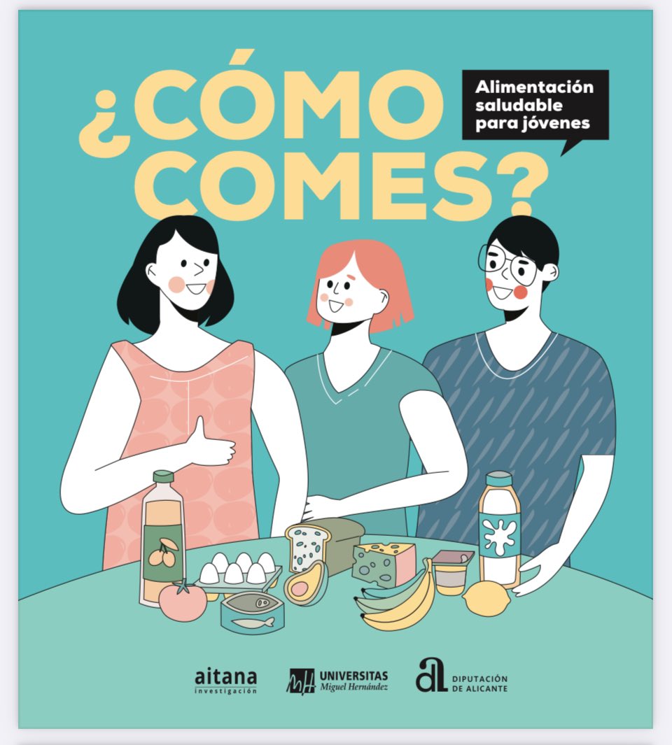 En colaboración con la <a href="/dipuAlicante/">Diputación de Alicante</a> profesores de la <a href="/UniversidadMH/">UMH</a> hemos elaborado esta guía dirigida a promover hábitos alimentarios saludables, desmontar mitos y prevenir problemas de alimentación. 
🔗 Descárgala gratis: diputacionalicante.es/wp-content/upl…
