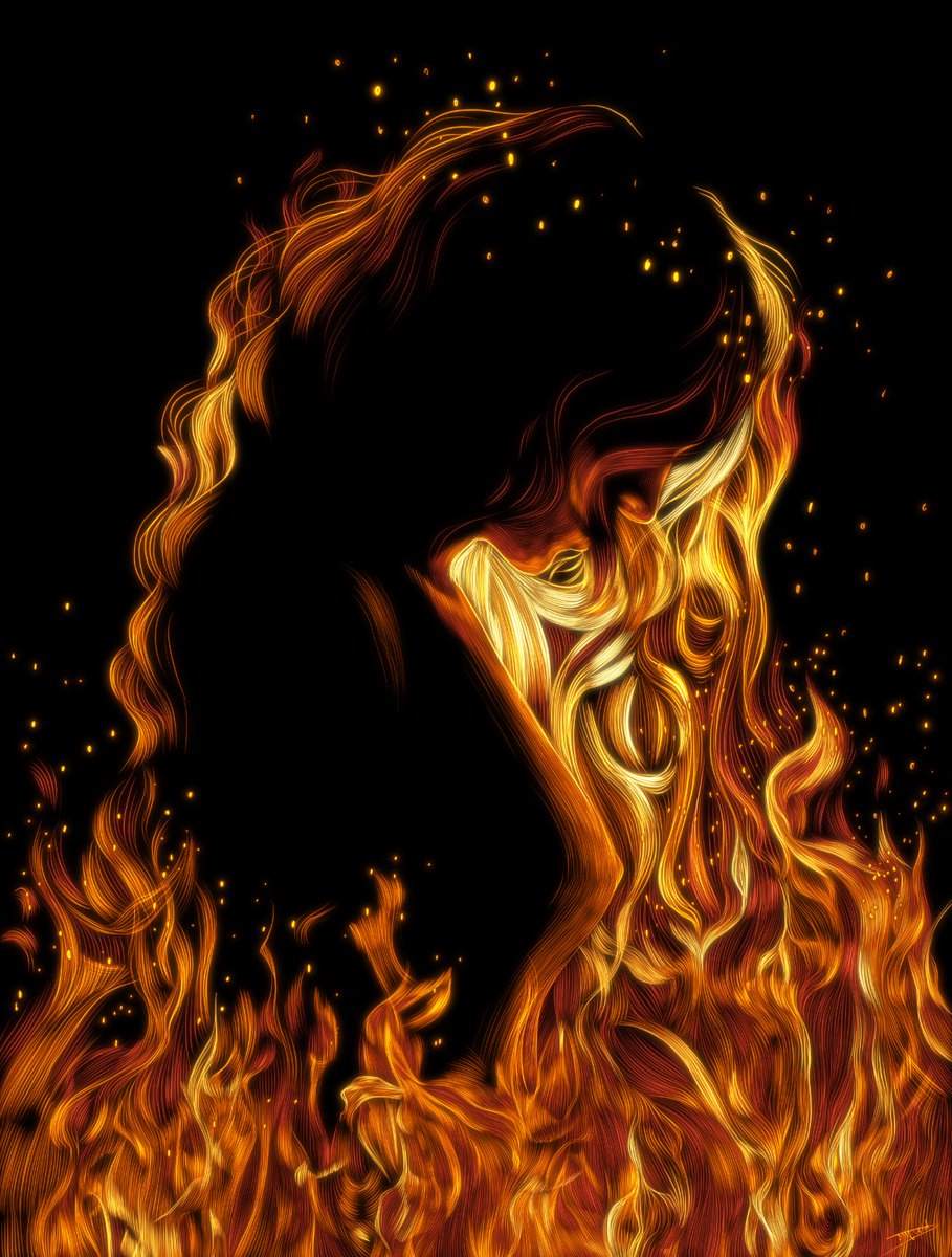 Good morning! 

‘Phoenix’ 

For all those who’ve used pain and difficulty as fuel to grow their hearts, not a reason to cut them out.

Available on <a href="/SuperRare/">SuperRare</a> 
0.5 ETH reserve 

Link and accompanying poem below 👇🏼